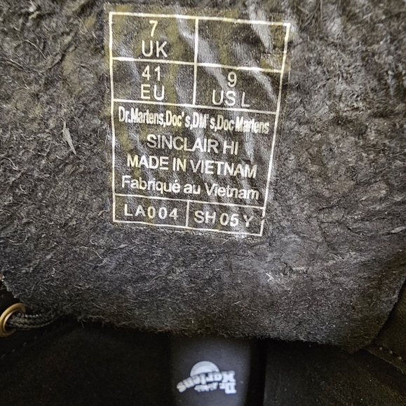 🌸Dr. Martens SINCLAIR HI VINTAGE FLORAL PLATFORM BOOTS, size US 9 - Picture 8 of 9